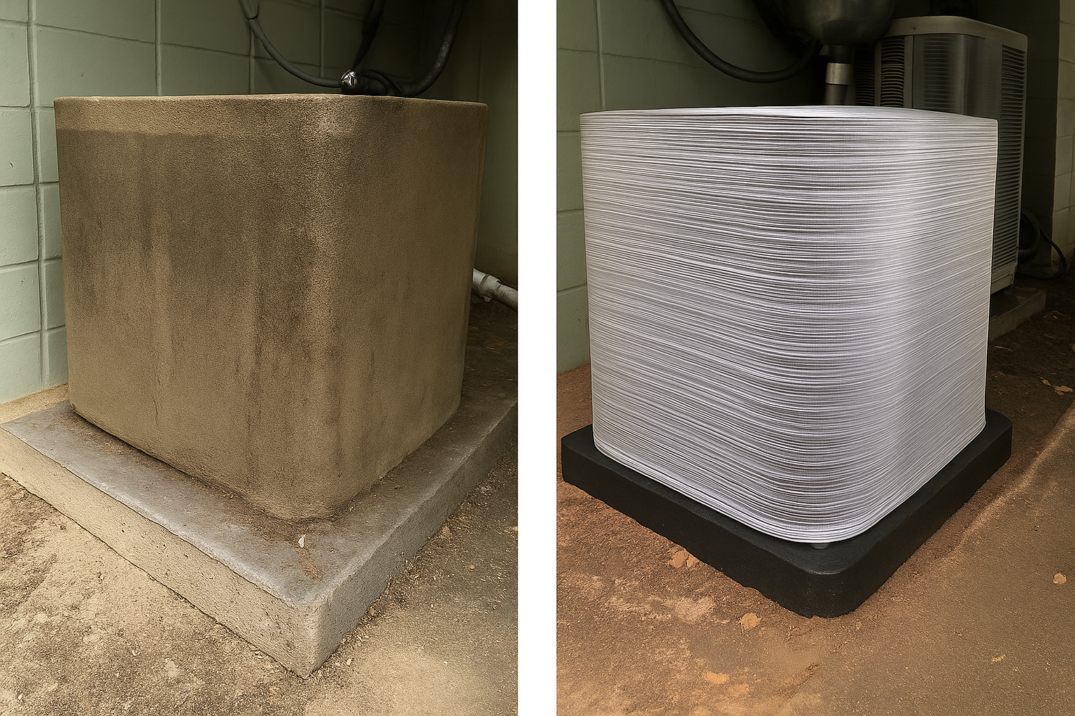 HVAC Maintenance Before and After
